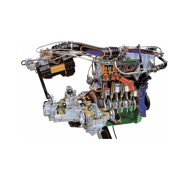 Working Model of MPFI Petrol Engine